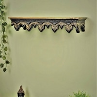 Chellie Solid Wood Wall Shelf