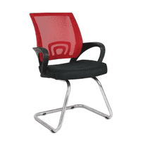 Darneil Net Study Chair in Black Colour