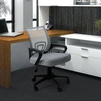 Task Net Swivel Study Chair in Grey Colour