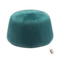 Boho Ottoman in Peacock Teal Colour