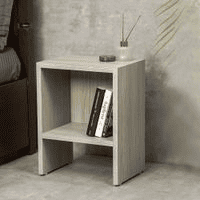 Hues Mica Pine Bedside Table