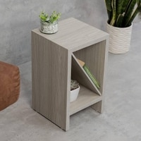 Pine Hues Bevel Mica Side Table
