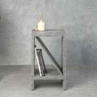 Thunderbolt Bevel Mica Side Table