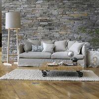 Devi Square Coffee Table With Wheels