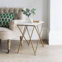 Ran Marble Side Table