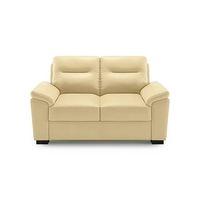 Adelaide 2 Seater Leatherette Sofa in Cream Colour