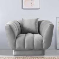 Exalt Fabric Sofa (Grey)