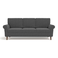 Oxford Sofa (Colour : Steel Grey, Cushion : Hard, Seater : 3+2+1)