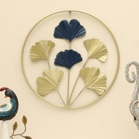 W-Shaan Abstract Metal Wall Decor in Multicolor Set of 1