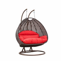 Kensley Metal Swing in Black Color - with Stand