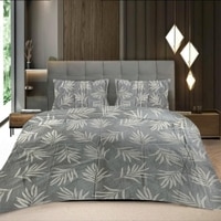 Threads Silky Touch Premium Super Double Queen Size Flat Bedsheet 254 x 230 cms