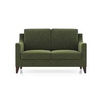 Abbey Sofa (Colour : Moss Green, Cushion : Soft, Seating Capacity : 2 Seater)