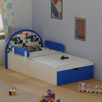 Sweet Slumber Toddler Bed in Blue