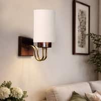 Devansh Metal Electric Wall Light in Black Colour with Multi Shade Count of 1 Light