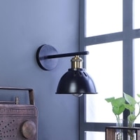 Joongta Black Metal Wall Light