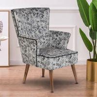 Elowen Accent Chair - Black (Colour : black)