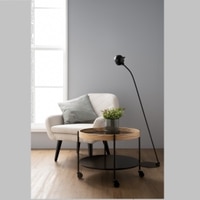 Scandinavian Mendel Round Coffee Table Matte Finish