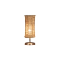 Damru Bamboo table lamp with Steel Base -40