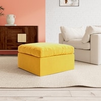 Seattle Ottoman Color in Yellow