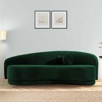 Tarron Fabric Sofa (Green)