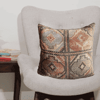 Collins Multi-Coloured Cotton Cushion Cover