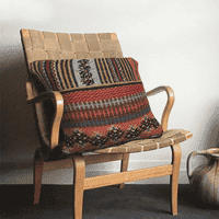 Kaine Multi-Coloured Wool Cushion Cover