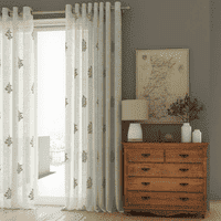 Jaisalmer Sheer Window Curtains   Set Of 2