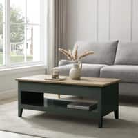 Wynmist Coffee Table Desk Forest Green