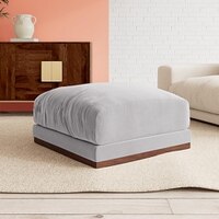 Denvar Ottoman Color in Grey