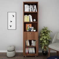 Solicitor Bookshelf In Walnut
