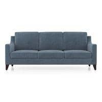 Abbey Sofa (Colour : Ocean Weave, Cushion : Hard, Seating Capacity : 3 Seater)