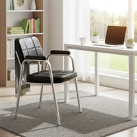Adiko Classic Visitor Chair In Black Colour