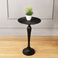 De Metal Side Table in Black Colour