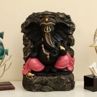 Onkar Polyresin Figurine in Black Colour