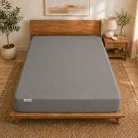 Loom and Needles Waterproof Mattress Protector Premium Cotton Mattress Bed  Cover72x36 in Grey