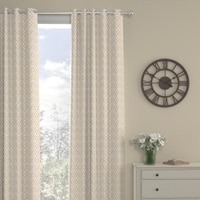 Shia Geometric Pack of Single Regular Long Door Curtain