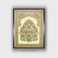 Pichwai Canvas Wall Prints Canvas Wall Prints Set of 1 Multicolor Matte