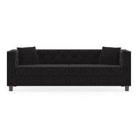 Windsor Premium 3 Seater Fabric Sofa in Graphite Grey Colour