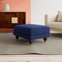 Weterlo Ottoman Color in Navy Blue