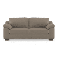 Esquel 3 Seater Leatherette Sofa in Cappuccino Colour