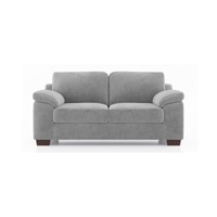 Esquel Essential 2 Seater Fabric Sofa In Granite Weave