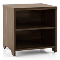 Misosa Engineered Wood Bedside Table in Californian Walnut Finish