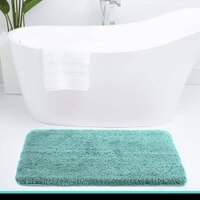 Bathmat 2500 GSM Microfiber Anti Skid Slip Water Absorbent Machine Washable and Quick Dry Vages Mats for Bathroom, Kitchen, Entrance