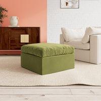 Seattle Ottoman Color in Mint Green
