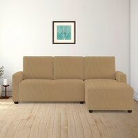 Right Aligned 2 Seater Right Aligned Chaise Golden Sofa Cover