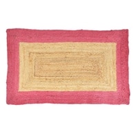 Jute Hand Braided Rectangular Rug