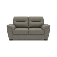 Adelaide Premium 2 Seater Fabric Sofa in Mist Brown Colour