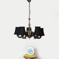 Devansh Dual Steel Metal  Wallmounted Lamp With Beige Jute  Shade