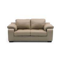 Trissino 2 Seater Leather Sofa in Cappuccino Colour