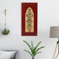 Desert Art MDF Decorative Wall Hanging Frame in Yellow Colour